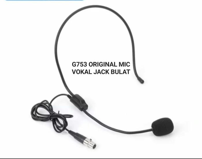 Gambar G753 HEADSET BANDO MIC MIX MIK WIRELES MIKROPON MIKROPHONE HEADWORN 3P dari GROSIR ONLINE123 Kota Administrasi Jakarta Barat Tokopedia