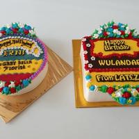 Gambar Cake papan bunga kue papan bunga dekor cake bf kue coklat cake keju dari Gaby Bella Florist Kota Administrasi Jakarta Selatan 3 Tokopedia
