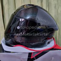 Gambar KYT NX Race Full Carbon Black + Visor Dark Smoke | Coating 4 Layer dari AccMotorJakarta Jakarta Pusat 1 Tokopedia