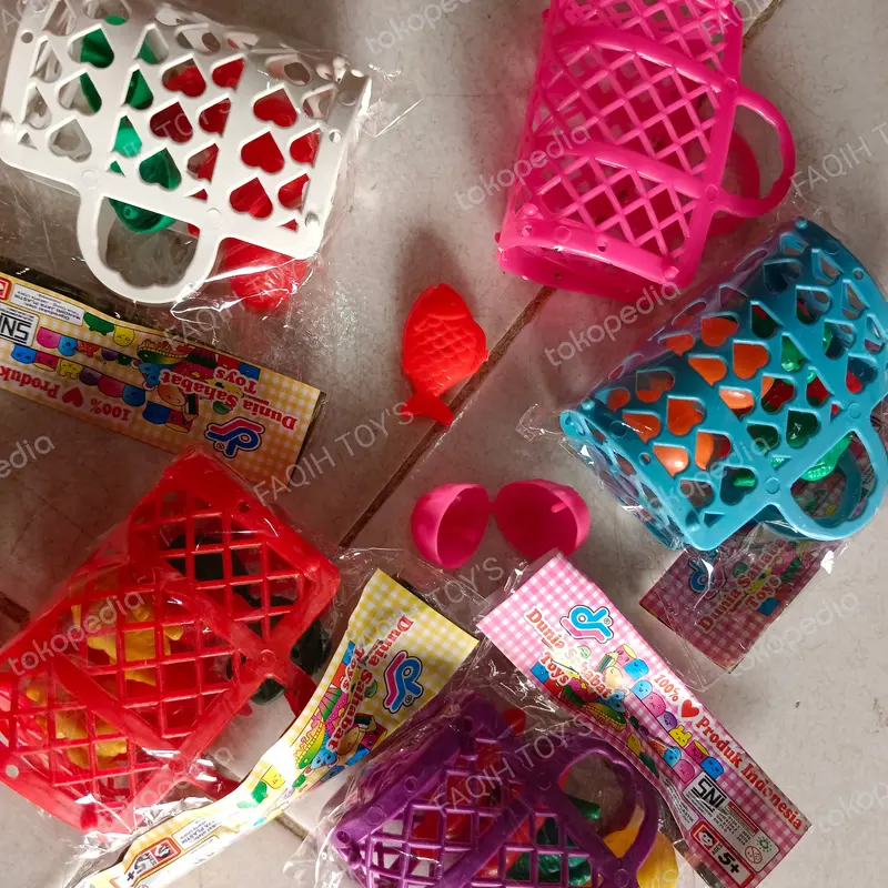 Mainan tas belanja 20 pcs 1