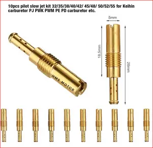 PJ Pilot Jet Karbu PE PWK PJ PWM Keihin 38 40 42 45 48 Tiger GL Rxking
