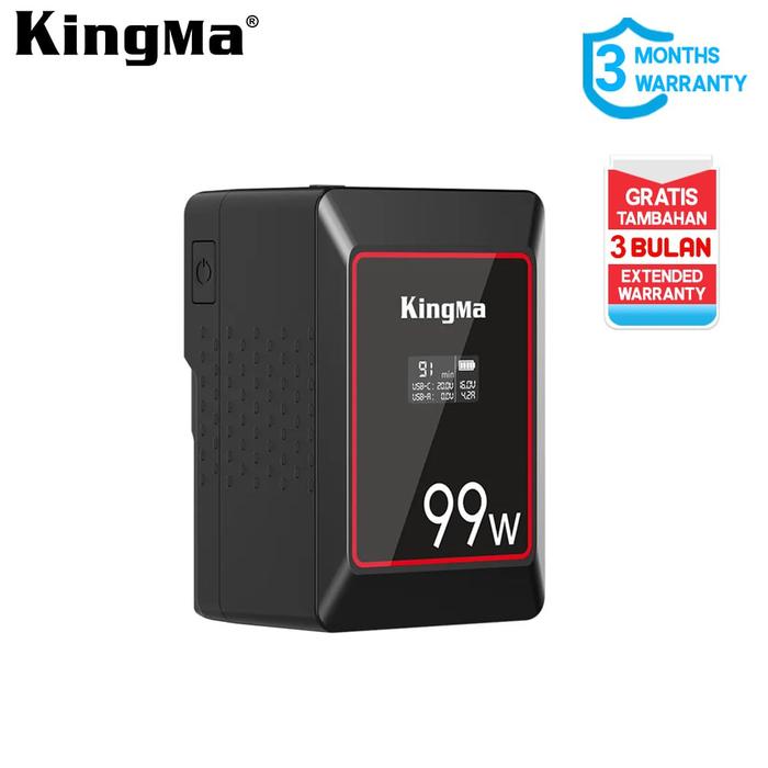 Gambar KingMa Battery Compatible for Sony V Mount KM-VK99 dari Kingma Indonesia Kota Administrasi Jakarta Barat Tokopedia