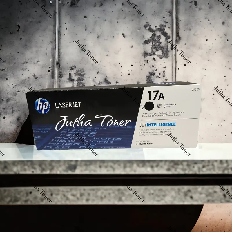 toner hp laserjet m102a cf217a 17a black 0