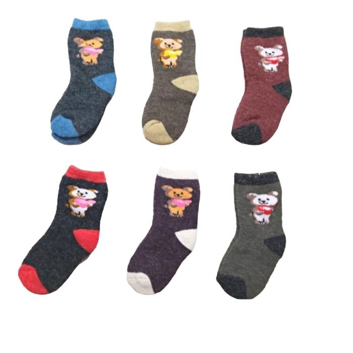 Gambar Kaos kaki anak wol korea musim dingin unisex gambar boneka hangat dari Tokopakaianwinter Kota Administrasi Jakarta Utara Tokopedia