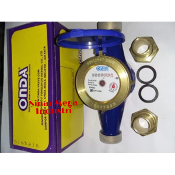 Jual Water Meter Onda 1 Inch DN 25mm / Meteran Air SNI - Jakarta Barat ...