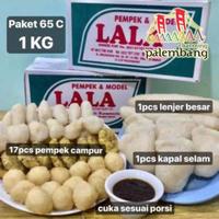 Gambar Pempek Asli Palembang Pempek Lala Paket 65rb C [ Packing Vakum ] 1 kg dari Toko Pempek Ampera Kota Palembang 1 Tokopedia