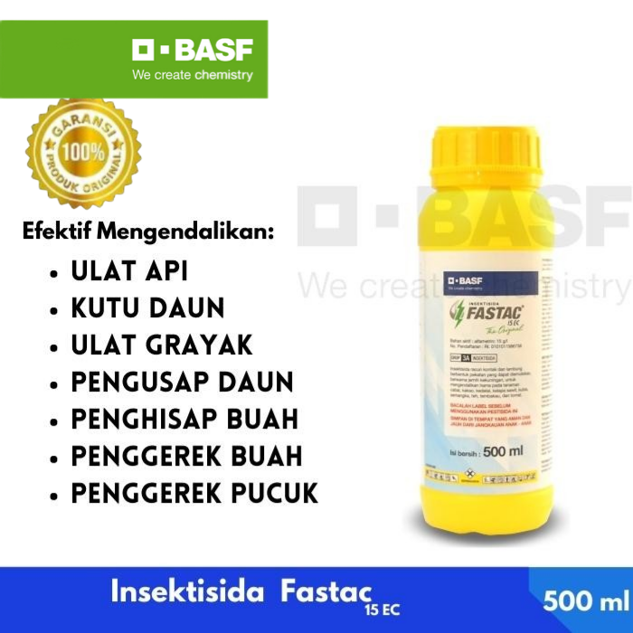 Gambar Insektisida Fastac 15 EC - 500ml dari BASF Petani Sejahtera Kota Tangerang Tokopedia