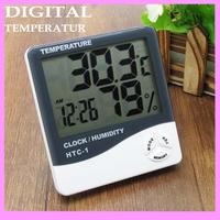 Gambar Digital thermometer hygrometer with clock dari Nican99 Kota Administrasi Jakarta Pusat 1 Tokopedia