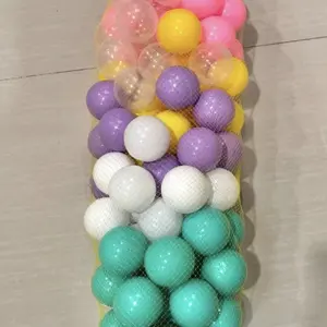 Mainan anak mandi bola warna pastel / salem isi 100 SNI