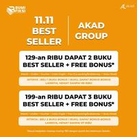 Gambar Promo 11.11 Best Seller Akad - 199 Ribu Dapat 3 Buku + Free Merchndise dari Bumi Fiksi Makassar Kota Makassar 1 Tokopedia