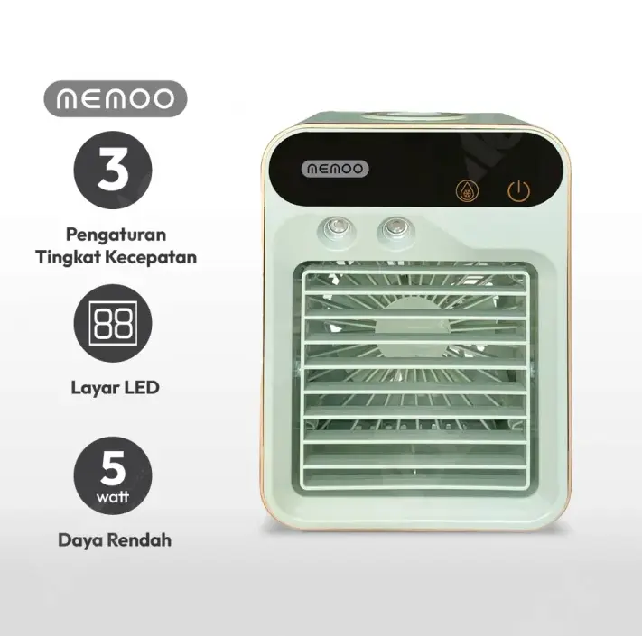 Microhoo Fan Air Cooler Mini 200 Ml Ice Conditioner Pendingin Ruangan 2