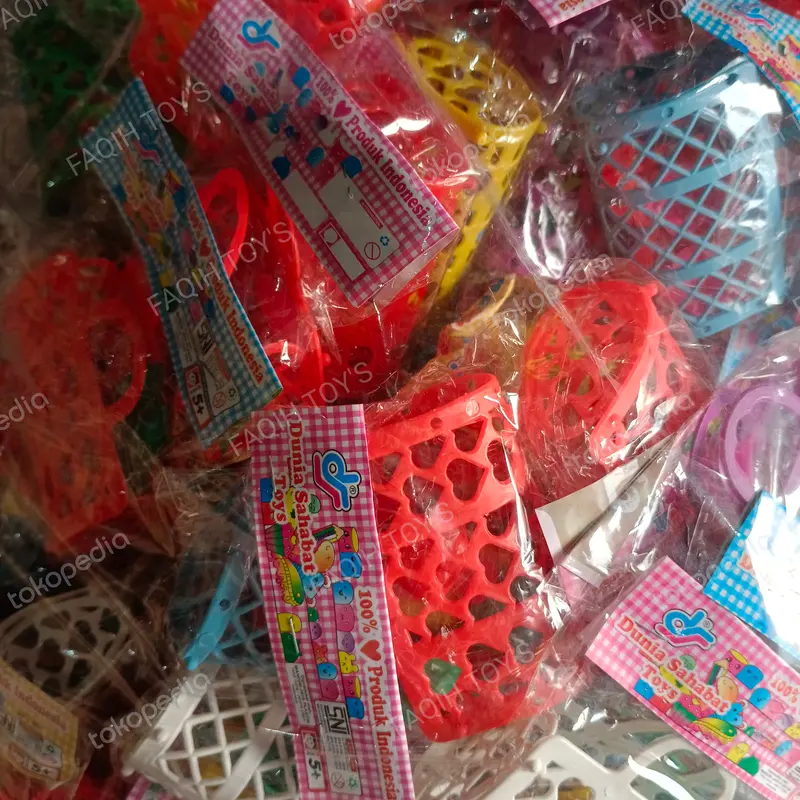 Mainan tas belanja 20 pcs 2