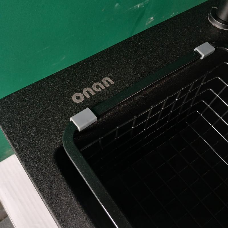 PAKET LENGKAP KITCHEN SINK SILL GRANIT INOBE 6045 BLACK 4