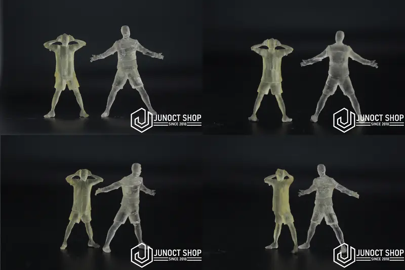 Maket Ronaldo CR7 Messi 1:64 Goal Celebration Figure Polos Miniature 1