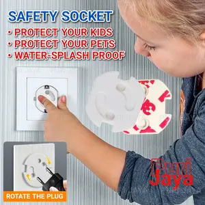 Safety Socket Pengaman lubang stop kontak colokan listrik Child Safety