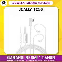 Gambar JCALLY TC50 OFC Silver Plated CS43131 Type C High-End Upgrade Cable - QDC  dari JCALLY Audio Store Kota Administrasi Jakarta Barat 1 Tokopedia