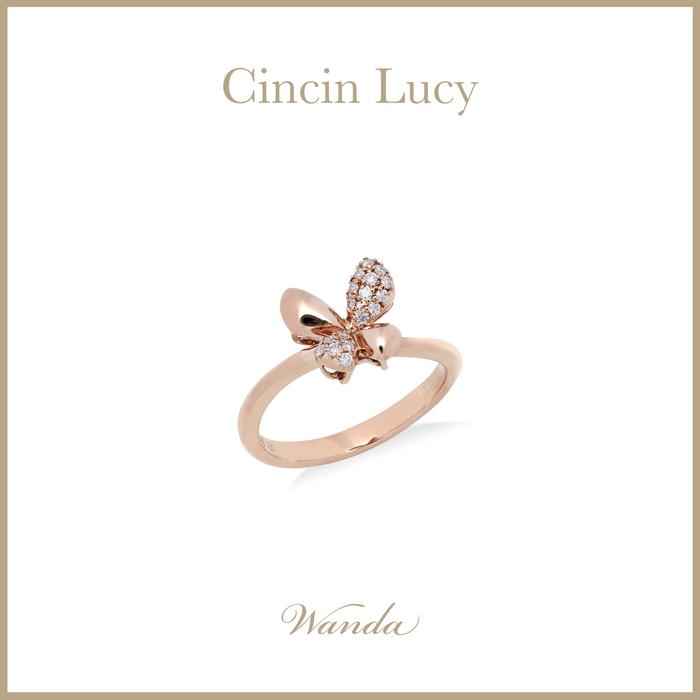 Gambar Cincin Berlian Wanda - Lucy - Ring - Rose gold dari Wanda House Of Jewels Kota Administrasi Jakarta Pusat Tokopedia