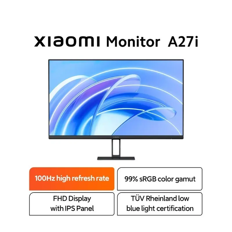 Monitor Xiaomi A27i 27" IPS 100Hz FHD HDMI 6ms 1080p 0