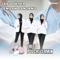 Gambar Jas Dokter Lengan Panjang/Baju Dokter/Jas Dokter ( Unisex ) dari Rumahjahitid Kota Tangerang Selatan 2 Tokopedia
