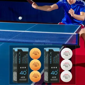 Huieson Professional Bola Pingpong isi 3pcs 40+mm 3Stars High Quality