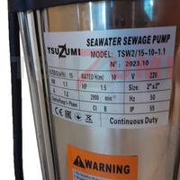 Gambar Pompa celup Submersible pump sea water 2 inch 1 phase Tsuzumi TSW2 dari Tsuzumi Japan Kota Tangerang 4 Tokopedia