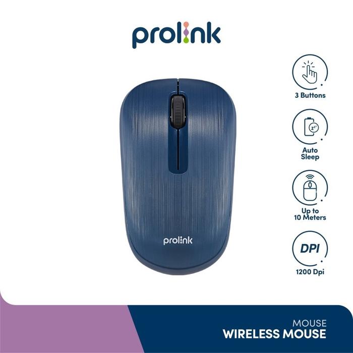 Gambar MOUSE USB PROLINK PMW5010 3 BUTTON 1200 DPI -BLUE dari Dityashop Tech Kota Bekasi Tokopedia