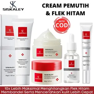 SISKALEY 4 In1 Niacinamide Flek & Whitening Set Penghilang Flek Hitam