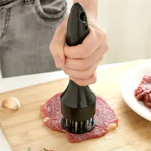 Alat Penghalus Daging Steak Tenderi Beef Needle Skp245 Black