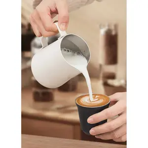 Milk Jug Frothing Pitcher Stainless Steel 304 350ml