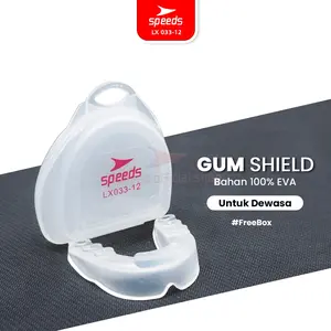 SPEEDS Gumshield Mouthguard Pelindung Gigi Mulut Boxing Tinju 033-12