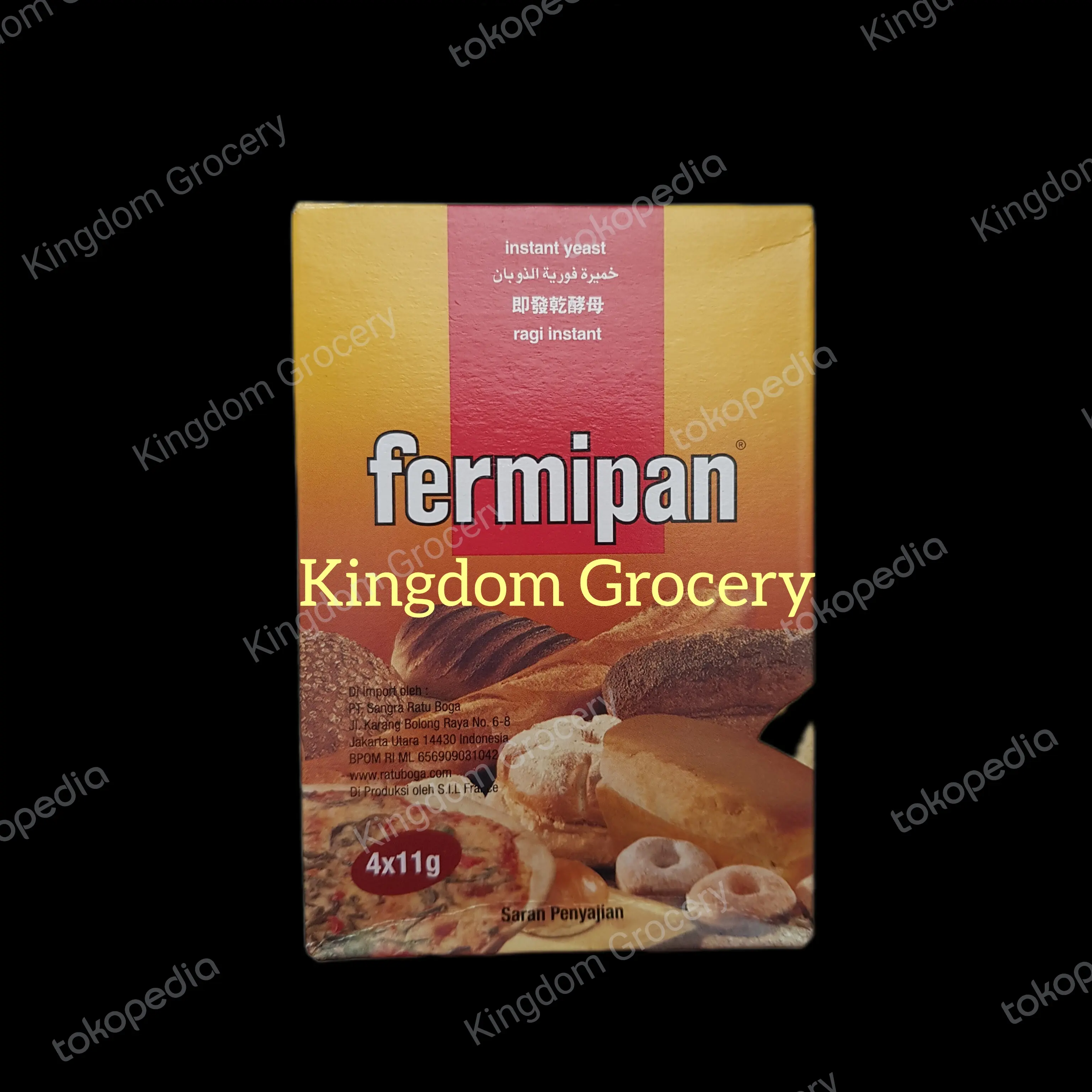 Fermipan 4x11gr RAGI INSTANT