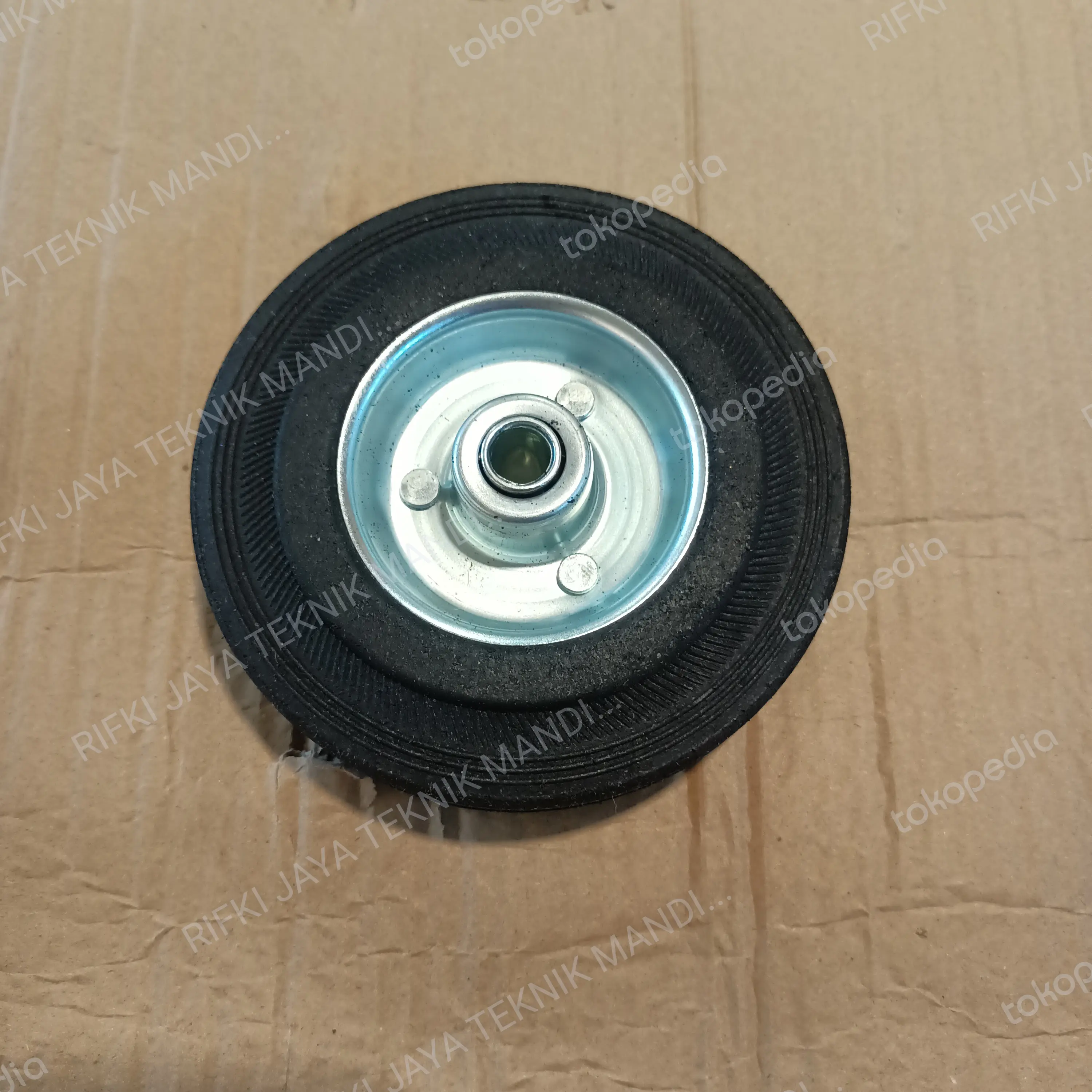 roda troli troly trolly karet 5"inch wheel only ( roda saja) sss