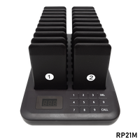 Gambar 20Call Mesin Antrian Wireless pager System Utk Alarm restoran/cafe IWARE RP-21M dari Barcodia Kota Administrasi Jakarta Pusat 3 Tokopedia