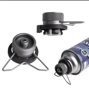 Campingmoon Adaptor nozzle tabung gas butane head conversion adapter