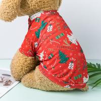 Gambar Baju Anjing Kucing Kostum Kaos Natal Christmas - Top Shirt Premium - Natal Merah, Xs 1-1.5kg dari Pawsitive Official Kab. Tangerang 3 Tokopedia