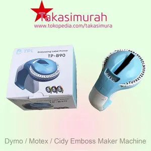 Dymo / Cidy / Motex Label maker embossing machine - Printer label Mini