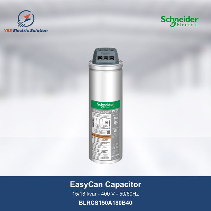 Gambar Schneider Electric EasyCan Capacitor 15/18 kvar 400 V BLRCS150A180B40 dari YES Electric Solution Kota Surabaya Tokopedia