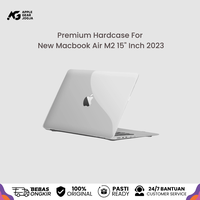 Gambar Premium Hardcase Case Pelindung Macbook Air M2 15.3" Inch 2023 A2941 - Bening Clear dari APPLE GEAR JOGJA Kota Yogyakarta 1 Tokopedia