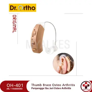 Alat Bantu Dengar Golden Vikacare VK-125 Hearing Aid 4 Tingkatan Suara Nyaman untuk Anak Dewasa 3 Ukuran Earplug Garansi 1 Tahun