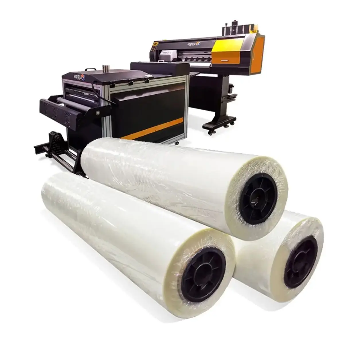 pet film dtf 33 cm roll premium quality jamin bagus