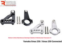 Gambar Breket Steering Damper WR3 Xmax 250 - Hitam dari WR3 Kota Administrasi Jakarta Barat 1 Tokopedia