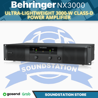 Gambar Behringer NX3000 Ultra-Lightweight 3000-Watt Class-D Power Amplifier dari SoundStation Store Kota Tangerang Selatan 2 Tokopedia