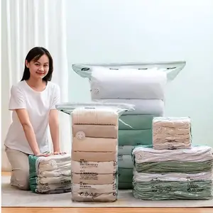 Plastik Vacum Vacuum Baju Travel Storage Bag Set Selimut Vakum Pakaian  Hemat Ruang Tidak Bocor Simpan Lama  Penyimpanan