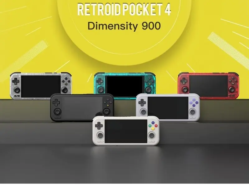 Retroid Pocket 4 / 4 Pro Android dimensty Handheld Retro Game Console 3