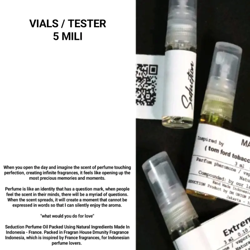 Vials / Tester 5 ml seduction Pheromone Ada phero 1.000 Mcg 0