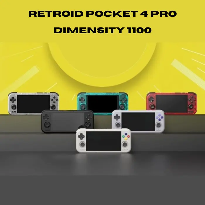 Retroid Pocket 4 / 4 Pro Android dimensty Handheld Retro Game Console 2