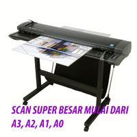 Scan Hvs Jual scan dokumen super besar seperti A0,A1,A2, A3 proses cepat hasil ...