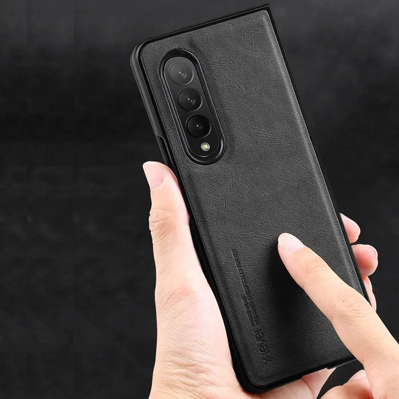 Case X-Level Premium Leather Galaxy Z Fold 7 6 5 4 3 Leather Case Kulit Premium