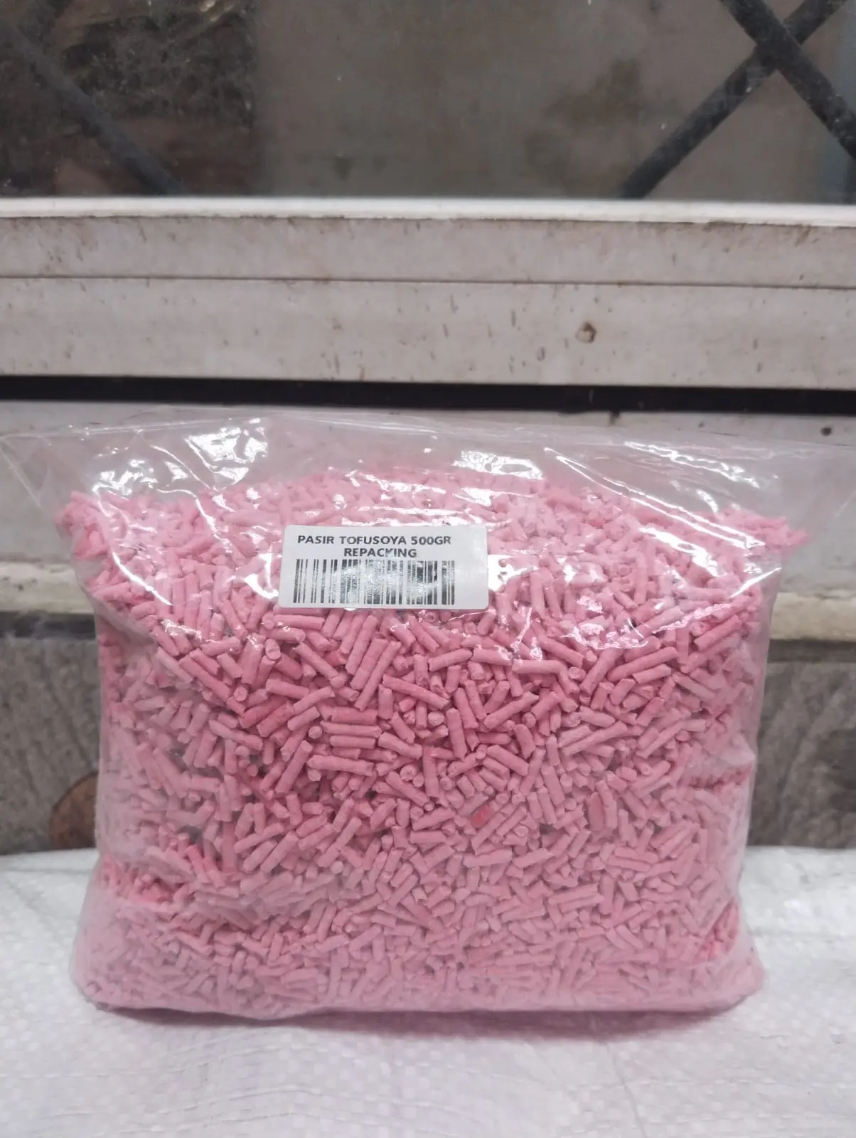 JUAL MURAH PASIR KUCING TOFUSOYA 500GR REPACK