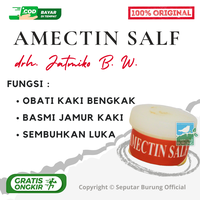 Gambar Obat Burung AMECTIN SALF D-BEST Salep Sakit Kaki Bengkak Luka Jamur dari Seputar Burung Indonesia Kab. Sleman 3 Tokopedia